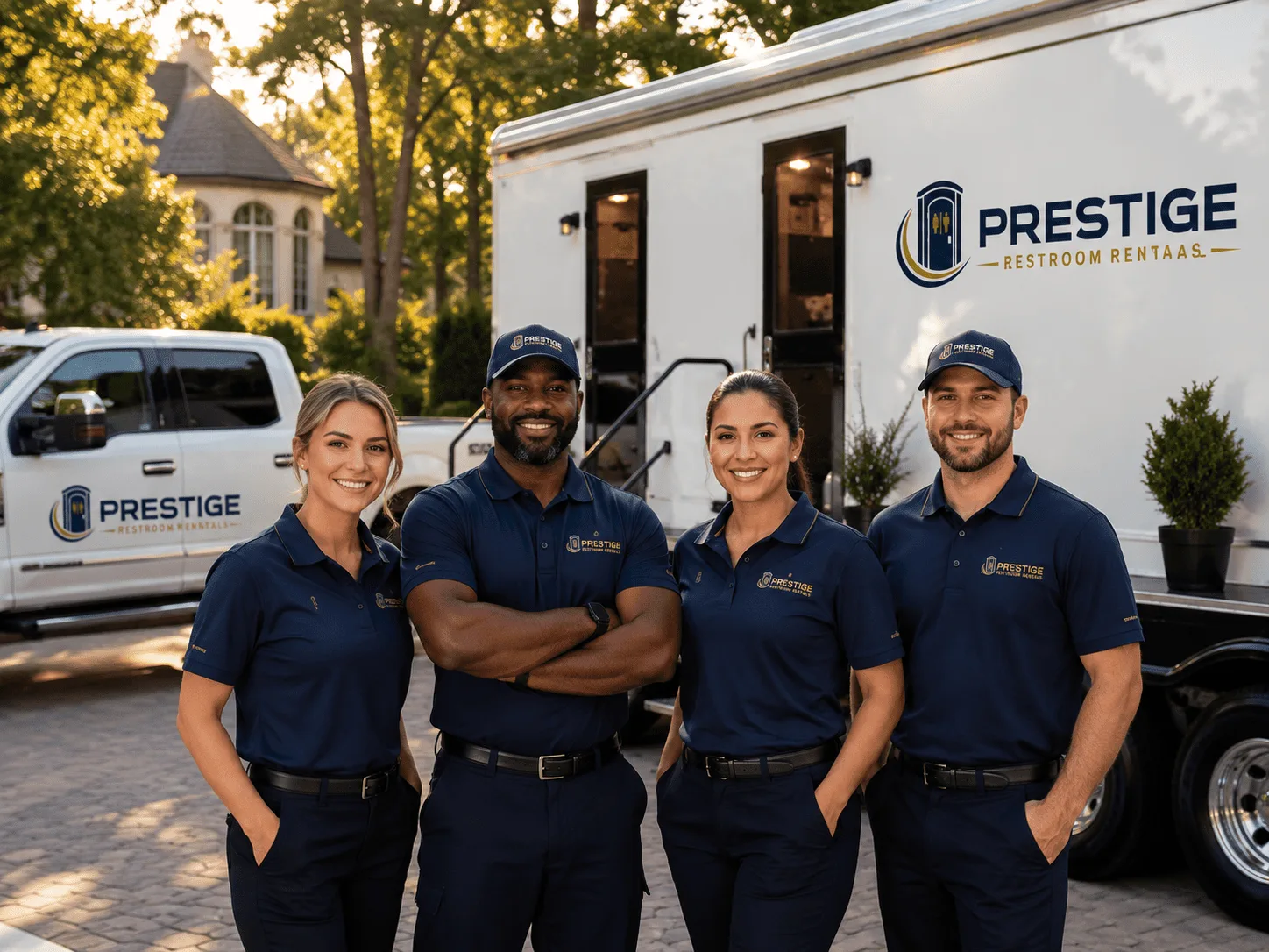 Trusted Luxury Portable Restrooms company in Adelphi, OH